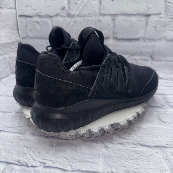 adidas Tubular Radial Core Black Running Shoes Men's Size 12.5 Sneakers EUC - Picture 7 of 10